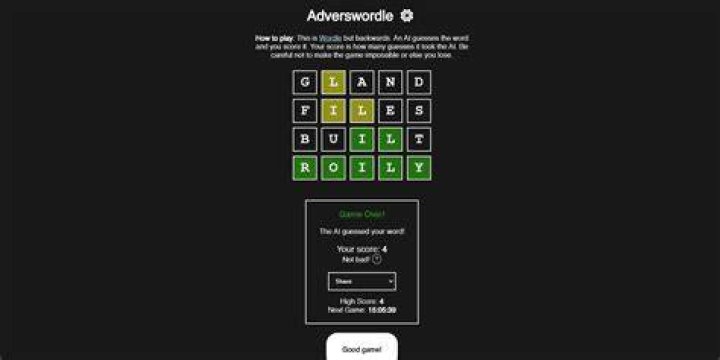 Adverswordle 