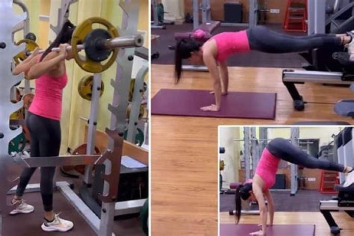 Amyra Dastur Workout Routine