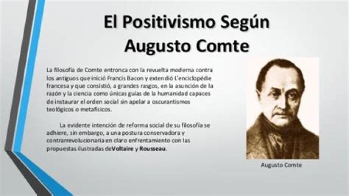 Auguste Comte Biography