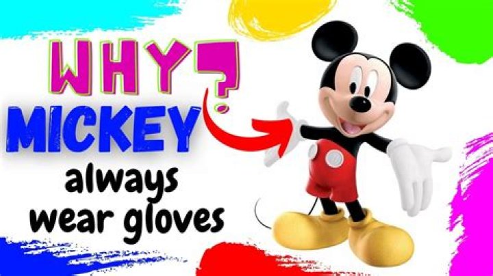 Why does Mickey Mouse wear red pants?